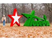 Топиари стела Победа со звездой I - газон Eco Топиари стела Победа со звездой I - газон Eco