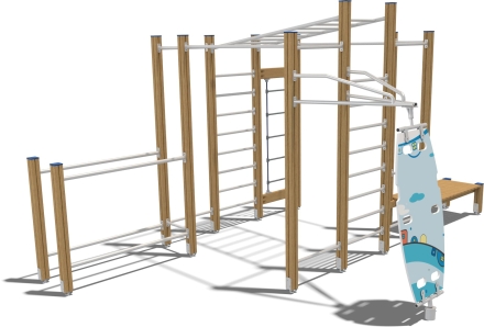 Детский спортивный комплекс Циркон СРО104.00.1 для улицы, фото 6