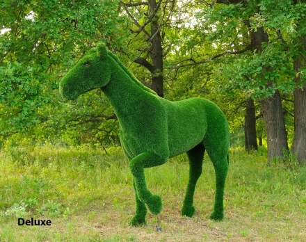 Топиари лошадь Пауль - газон Deluxe/Deluxe Green, фото 1