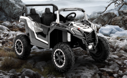 Детский электромобиль BUGGY (Белый) A032, фото 1