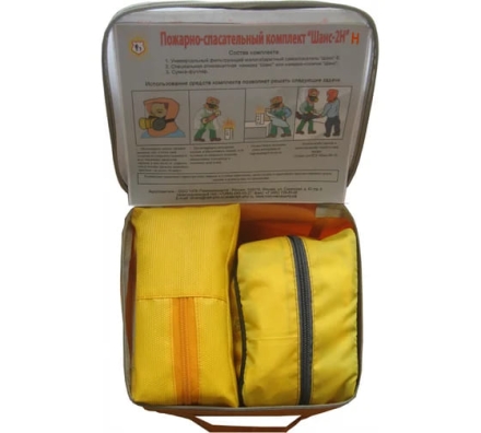 Пожарно-спасательный комплект (самоспасатель и носилки) Шанс 2НН 112348, фото 1