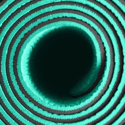 Коврик для йоги HUGGER MUGGER Earth Elements Mat 0,5 см бирюзовый, фото 2 Коврик для йоги HUGGER MUGGER Earth Elements Mat 0,5 см бирюзовый, фото 2