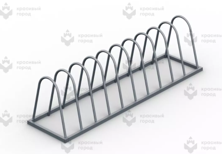 Велопарковка простая (10 мест), фото 1