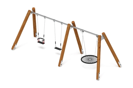 Качели (Лиственница темный) ИО 13.Р.05.01.03.01-Л.И1.01, фото 1