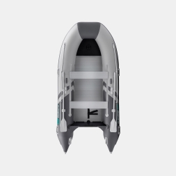 Gladiator B 370 AL LIGHT Светло-темносерый моторная лодка ПВХ Алюминиевый пайол, фото 4