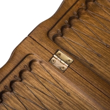 Нарды резные "Корона" с ручкой 30, Haleyan