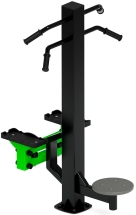 Степ+Твистер (зеленый) - Уличный тренажер - СТ 019-12 Степ+Твистер (зеленый) - Уличный тренажер - СТ 019-12