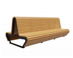 Скамейка TORUDA «Лондон» двухсторонняя 2,0м, фото 1