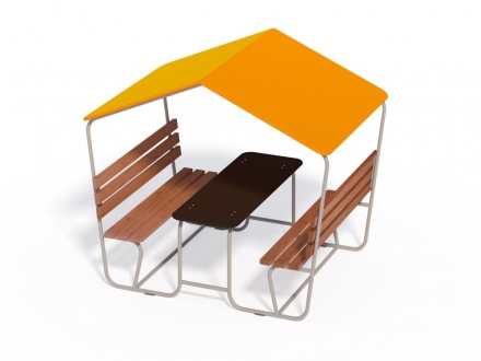 МФ 2.051 Столик с навесом, фото 4