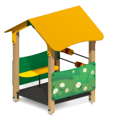 Домик-беседка Ромашки ПС-11 для детской площадки , фото 1 Домик-беседка Ромашки ПС-11 для детской площадки , фото 1