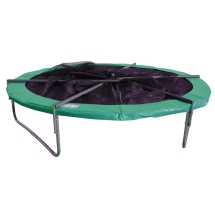 Батут DFC JUMP 8ft складной, с сеткой, зелёный Батут DFC JUMP 8ft складной, с сеткой, зелёный