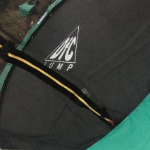 Батут DFC JUMP 8ft складной, с сеткой, зелёный Батут DFC JUMP 8ft складной, с сеткой, зелёный