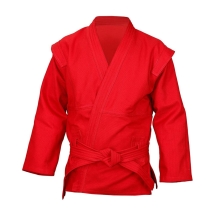 Куртка самбо красная (550г/м2, р.120)