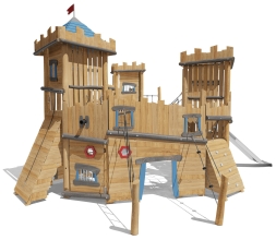 Игровой комплекс Эко 071209 для детской площадки, фото 1 Игровой комплекс Эко 071209 для детской площадки, фото 1