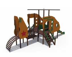 Детский игровой комплекс Май Пилот Н-1200 ДИО 13021, фото 2