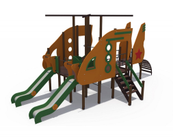 Детский игровой комплекс Май Пилот Н-1200 ДИО 13021, фото 1