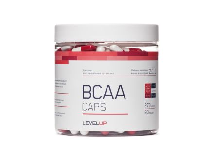 Добавка Level Up AMINOBLAST BCAA  270 капсул, фото 1