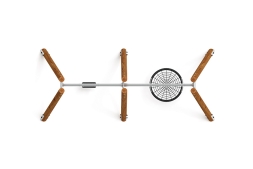 Качели (Лиственница темный) ИО 12.Р.05.03.01-Л.И1.01, фото 3