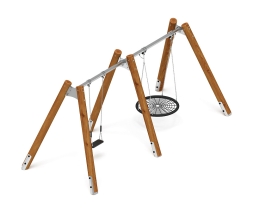 Качели (Лиственница темный) ИО 12.Р.05.03.01-Л.И1.01, фото 1