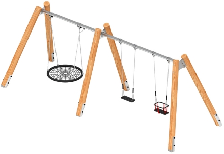 Качели (Лиственница) ИО 13.Р.05.03.04.01-Л.И1, фото 4