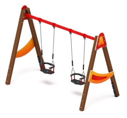 Качели двойные Д2 - ИО 12.Д.01.01.01-П - (Счастливое детство), фото 2