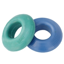 Эспандер кольцо нагрузка 50-55кг d-80мм ребристо-гладкий Цветной