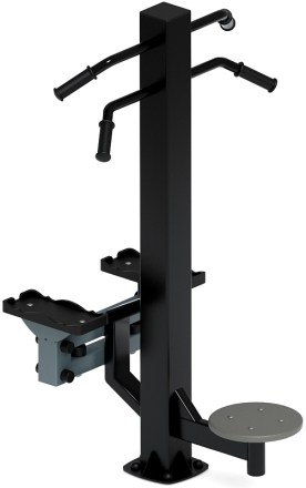 Степ+Твистер (серый) - Уличный тренажер - СТ 019-13, фото 1