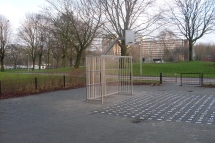 Ворота для минифутбола и стритбольная стойка  из нержавеющей стали