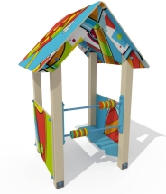 Детский домик, паттерн "Фэнтази" ДМ015.01.02.17