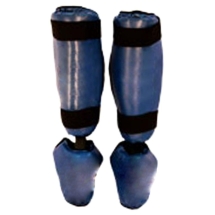 Защита голень-стопа PU, черный Защита голень-стопа PU, черный