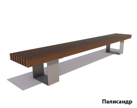 Скамейка садовая Ростов Сосна 2,5 м, фото 2