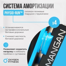 Беговая дорожка домашняя OXYGEN FITNESS MANGAN A Беговая дорожка домашняя OXYGEN FITNESS MANGAN A