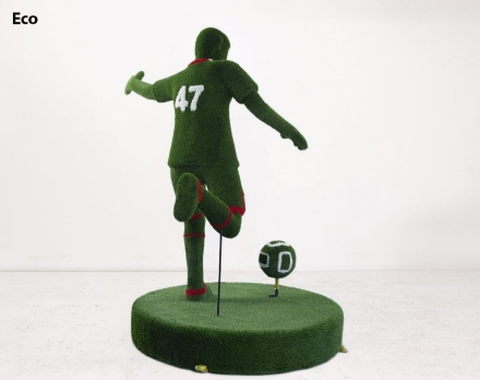 Топиари Футболист, h=240 см - газон Eco, фото 3