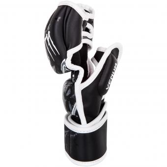Перчатки ММА Venum Gladiator - Black/White, фото 2