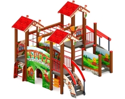 Детская игровая площадка Н 900 ДИК 1.05.01-27, фото 2