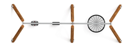 Качели (Лиственница темный) ИО 13.Р.05.03.04.01-Л.И1.01, фото 5