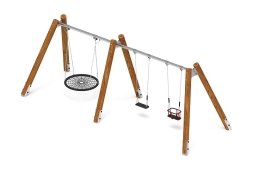 Качели (Лиственница темный) ИО 13.Р.05.03.04.01-Л.И1.01, фото 1