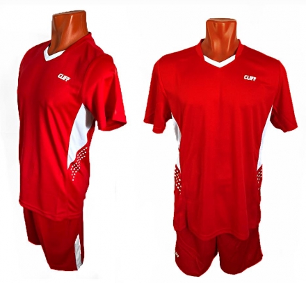 Форма футбол 3171 CLIFF красная M, фото 1
