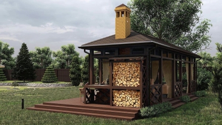 Прямоугольная беседка ХОЛИДЕЙ, фото 6