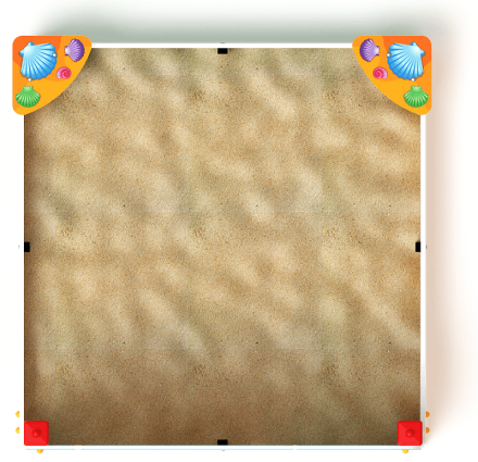 Песочница средняя с ограждением Улитка (Ракушки) - ИО 5.01.02-02, фото 5