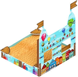 Песочница Королевство (Коты) ИО 5.15.01-11, фото 2