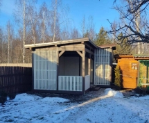 Угловая беседка ТАВИРА Угловая беседка ТАВИРА