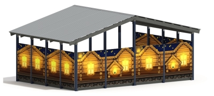 Теневой навес (Эко) - МФ 70.6.4-02, фото 2