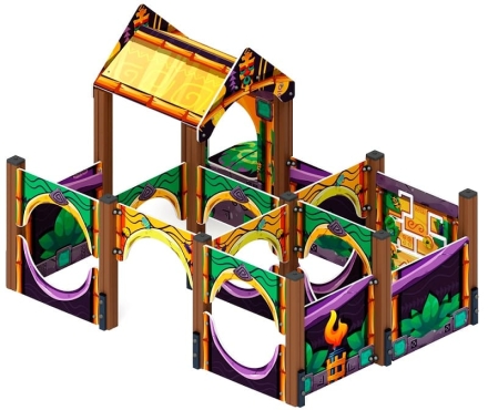 Лабиринт Морской (Волшебный город Майя) МФ 20.17.01-02, фото 1