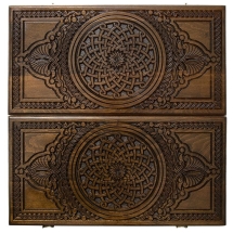 Нарды резные "Армянский узор-3" 60, Haleyan