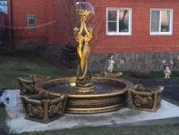 Фонтан Королевский с русалками и вазонами, фото 5