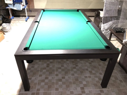 БИЛЬЯРДНЫЙ СТОЛ 8 ФУТОВ &quot;ЕРМАК&quot; ХАЙ-ТЕК STYLE (пул), фото 2