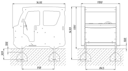 Игровой макет Машина Скорая помощь ИМ247 для детских площадок, фото 4 Игровой макет Машина Скорая помощь ИМ247 для детских площадок, фото 4