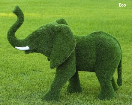 Топиари слон Африканский - газон Eco, фото 1