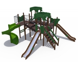 Детский игровой комплекс Джунгли Тропики ДИО 02130, фото 3